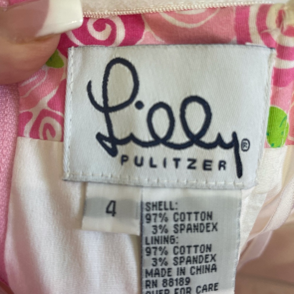 Strapless Lilly Pulitzer size 2 - Picture 2 of 2